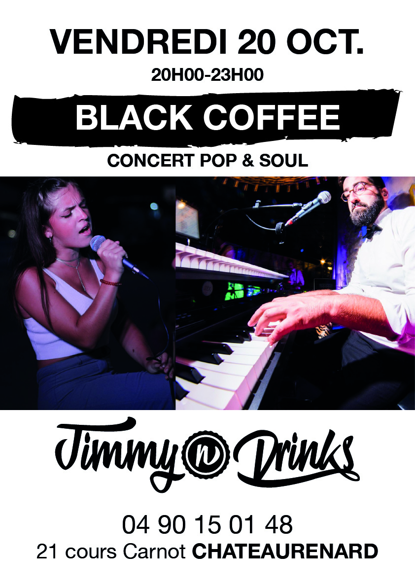 Black Coffee en concert