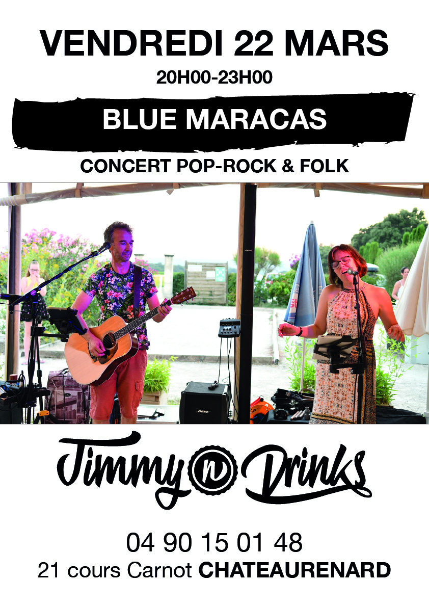 Blue Maracas en concert